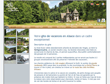 Tablet Screenshot of location-vacance-alsace.com